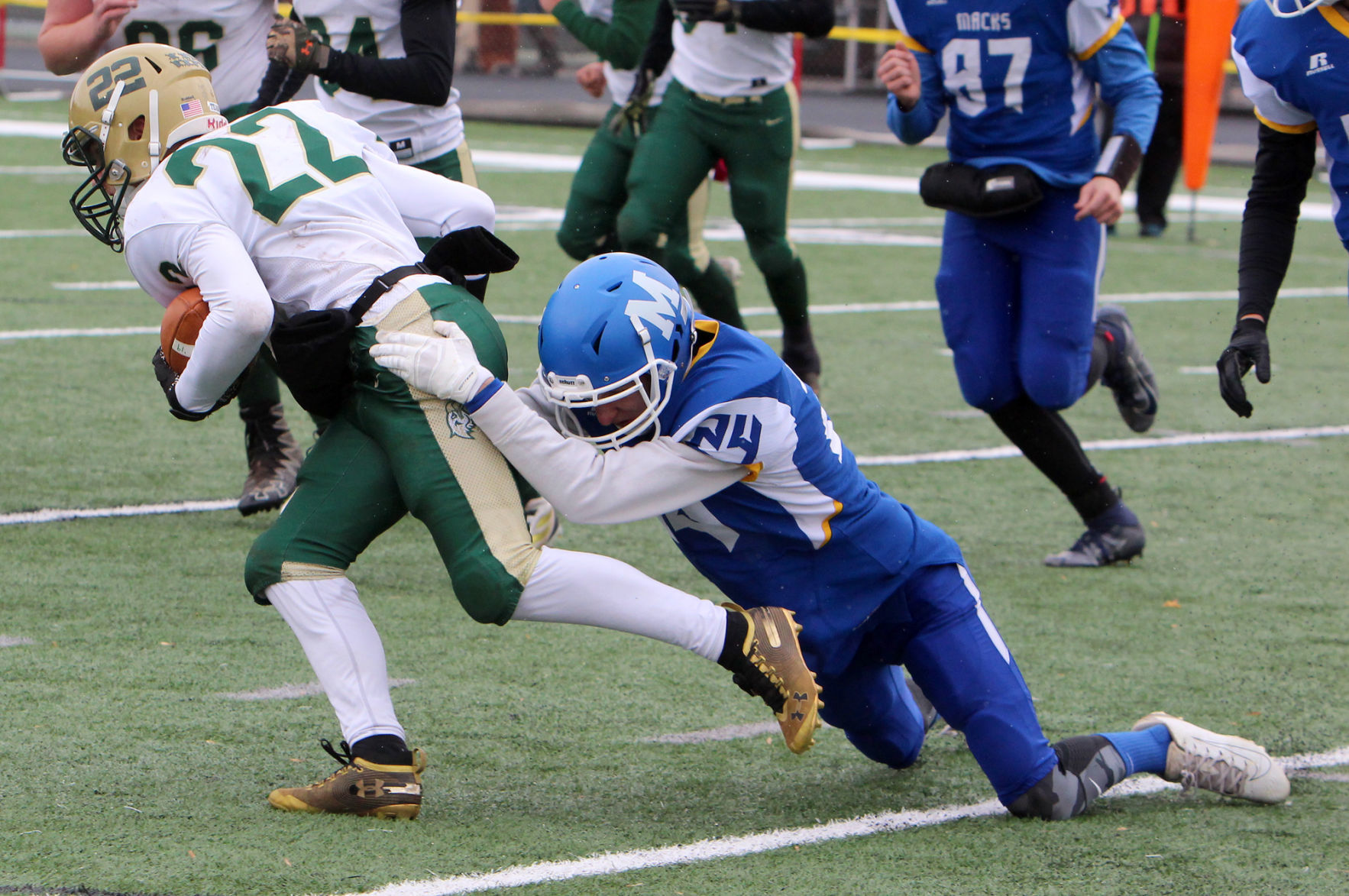 Chequamegon at McDonell football 10-12-19